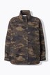 Jakke, kasseformet, camouflage, bindebånd i sømmen