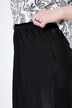 Midirock, A-Line, schimmernder Satin