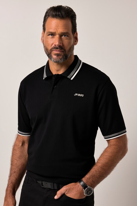 Polo JP 1880 ventre confort. Finition FLEXNAMIC®. Manches courtes - du XXL au 8 XL