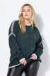 Pull oversize, coutures fantaisie