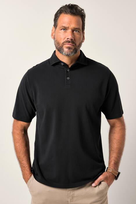 JP1880 Poloshirt, Halbarm, Piqué, Haikragen, Vintage Look, bis 8 XL