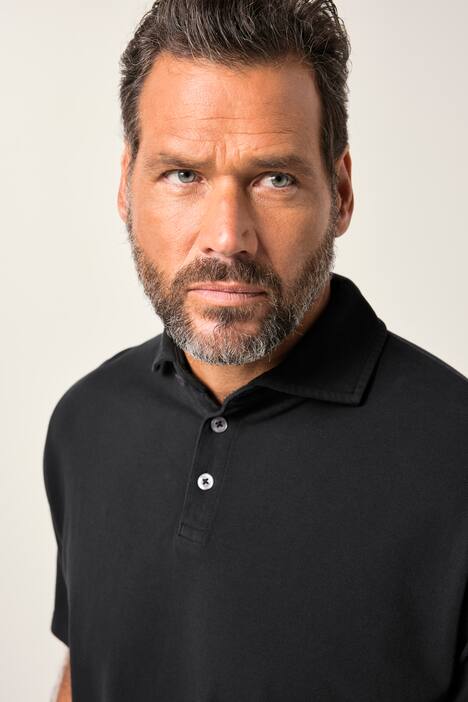 JP1880 Poloshirt, Halbarm, Piqué, Haikragen, Vintage Look, bis 8 XL