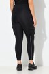 Legging de sport en power stretch, poches cargo et éléments réfléchissants