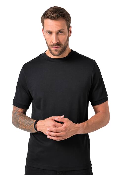Tričko JP1880, rolákový límec, krátké rukávy, Basic, do 8XL