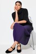 Samt-Ballerinas, Riemchen, Blockabsatz, Weite H