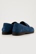 Mocassins en cuir, talon bottier – largeur H