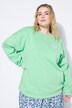 Sweat-shirt oversize, imprimé