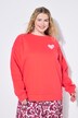 Sweatshirt, oversized, trykk