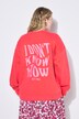 Sweatshirt, oversized, trykk