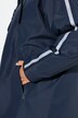 Giacca funzionale dal taglio oversize con fodera trapuntata, cappuccio e cerniera a cursore doppio