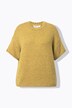 Trui, oversized model, fancybreisel, korte mouw