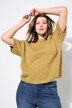 Trui, oversized model, fancybreisel, korte mouw