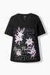 Edelweiss Short Sleeve V-Neck Graphic Tee