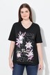 Edelweiss Short Sleeve V-Neck Graphic Tee