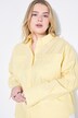 Skjortebluse, oversized, striper