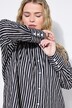 Chemisier oversize à rayures