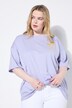 Camiseta, amplia, bordado de palmeras