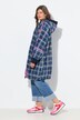 Veste en peluche oversize, avec capuche et fermeture zippée à double sens
