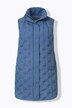 HYPRAR Chaleco con acolchado a láser, forma en A, cuello alzado, material reciclado