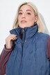 HYPRAR Chaleco con acolchado a láser, forma en A, cuello alzado, material reciclado