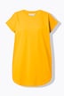 Cap Sleeve Rounded Hem Tunic Tee