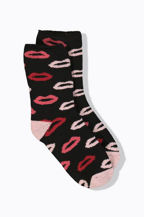 Kiss Print Socks