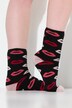 Calcetines, beso, calidez