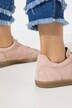 Leren sneakers, suède, wijdte H