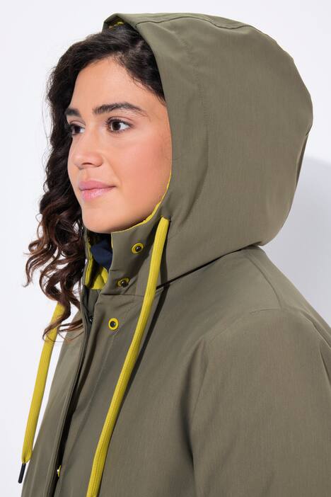 Parka technique HYPRAR 3-en-1 à capuche, matière imperméable