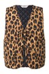 Prošívaná vesta, A střih, leopardí vzor