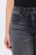 Jeans Sarah, gerafelde zoom, smalle pijpen, comfortabele tailleband