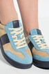 Lædersneakers, ruskind, leopardhæl, bredde H