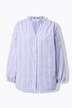 Bluse, løs og ledig fasong, broderi