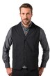 Tvídová vesta JP1880, FLEXNAMIC®, vlněný materiál, úpletová záda, do 7XL