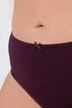 Culottes midi, lot de 5, rayures / couleur unie