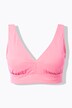 Haut de bikini à coques souples, tissu pailleté