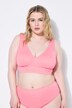 Haut de bikini à coques souples, tissu pailleté