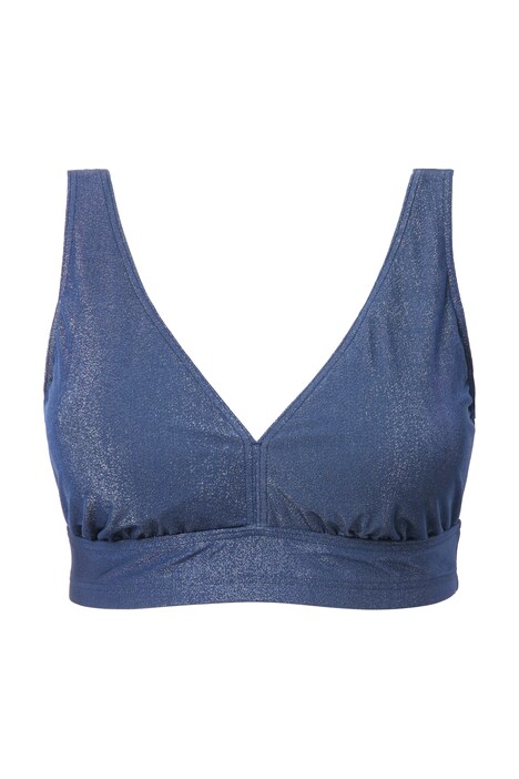 Bikiny top, měkké košíčky, třpytivý efekt