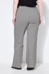 Pantalon jambe droite, jersey texturé à rayures