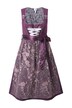 Dirndl, výšivka, šněrování, hranatý výstřih, bez rukávů