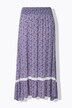 Floral Elastic Waist Skirt