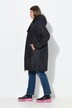 Functionele jas, omkeerbaar, oversized, capuchon, 2-wegrits
