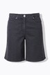 Bermuda en jean 5 poches, coupe Wide Legs