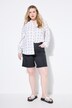 Bermuda en jean 5 poches, coupe Wide Legs