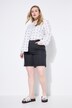 Bermuda en jean 5 poches, coupe Wide Legs