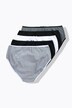 Midi-slips, set van 5, motief / effen
