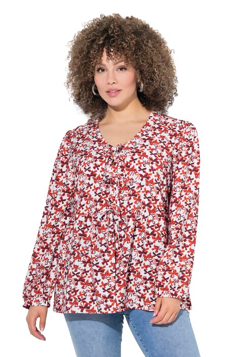 Long-sleeved blouses