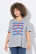 T-shirt coupe Classic Fit, cordon en forme de cœur, décolleté rond et manches courtes