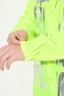 Bluse, A-linje, metallbokstaver, spiss nederkant