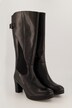 Bottes en cuir tige XXL, semelle de propreté amovible - largeur H